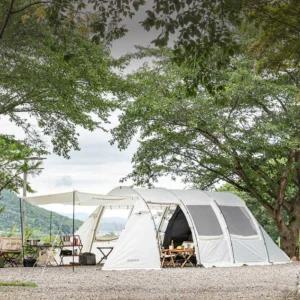 코베아 터널형 텐트 패밀리 오토캠핑 몬스터 아이보리