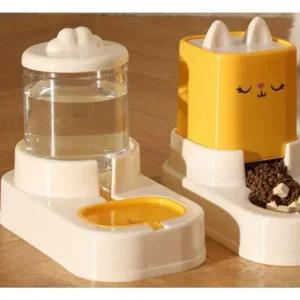 고양이 자동급수기 반려동물 정수기 스테인리스 음수대 강아지 물그릇 대용량 필터 교체 가능 무소음 디자인