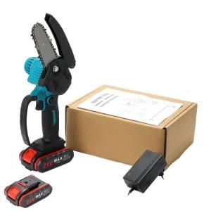 무선 전동 체인톱 21V 충전식 6인치 전기톱