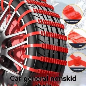 자동차, 세단, SUV, 오프로드 차량용 겨울용 스노우 타이어 미끄럼 방지 체인 케이블 타이, 비상 대비