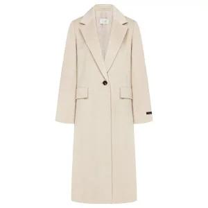 [LINE](대구신세계)[라인어디션] [BYLYNN]원버튼 캐시미어 울 롱코트 NGHCOK9900