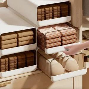 서랍 정리함 수납 칸막이 옷장 대용량 슬라이딩