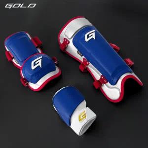 골드 2025 G쉴드 어센틱 김재성 선수모델 블루/실버 3종세트 / 핸드가드 암가드 풋가드