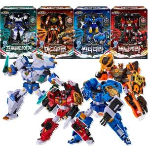 미니특공대 썬더티라 버닝케라 프로즌타이거 마그킬로 변신로봇 4종 택1