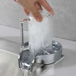 [콩심팥심]컵 세척기 물병 청소 카페용 자동 고압 워터정리