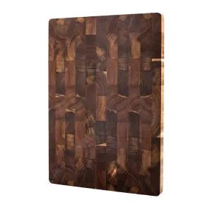 엔드그레인도마 나무도마 사각 캄포 우드 대형 원목 38x28x1.8cm Q385