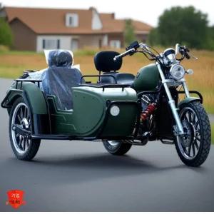 삼륜 오토바이 삼발이 사이드카 400cc 3발 오토바이