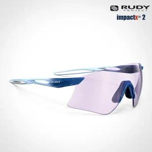 루디 선글라스 아스트랄 S 스피어 화이트 글로스 / 퍼플미러+변색 SP977569-0000 스포츠 고글