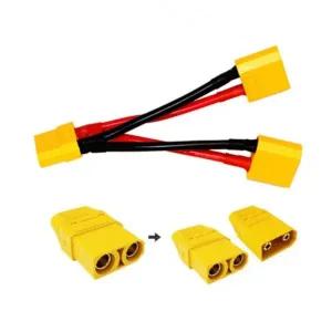 [RC컨넥터] 아마스 AMAASS 정품 커넥터 XT90에서 X90 암/수 연장 케이블