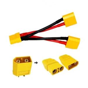 [RC컨넥터] 아마스 AMAASS 정품 커넥터 XT60에서 XT90 암/수 연장 케이블