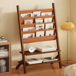 브로셔거치대 잡지 진열대 책 꽂이 홍보물 신문 매거진랙 팜플렛