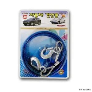 산악줄 4m 오프로드 자동차 코텍 로프 견인줄 견인줄 4m 견인로프 산악