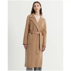 질스튜어트뉴욕 우먼 [리뷰이벤트] [M사이즈 한정][질스튜어트뉴욕] 카멜 스트랩 울캐시미어혼방 코트 JSCO