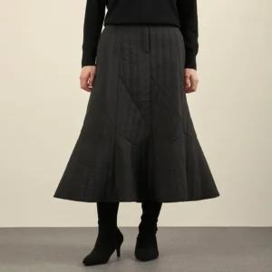 올리비아로렌 / 누빔 머메이드 패딩 스커트 VOCDK4W9331 / 애플아울렛 ( 블랙 )