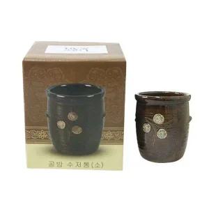 도자기 수저통 (소) 물빠짐 국자꽂이 연필꽂이 다용도