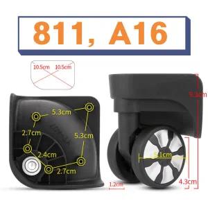 811 A16 샘소나이트 아메리칸투어리스터 캐리어 바퀴 수리 교체 호환 부품 
