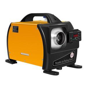 차량용 무시동 히터 온풍기 화물차 난방 1홀 3 in 1 난로 온열기 옐로우 차박 12V24V220V 배기 휴대용