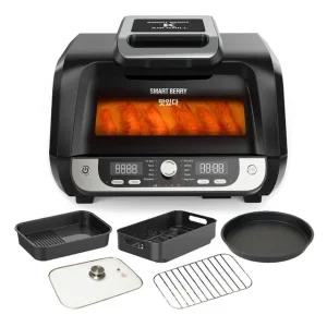 스마트베리 케이 에어프라이어 에어그릴 프로 멀티쿠커 13가지기능 대용량 올인원조리기