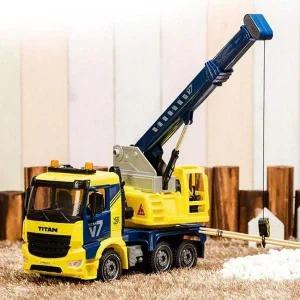 프릭션 사운드 중장비놀이 작동완구 크레인 트럭