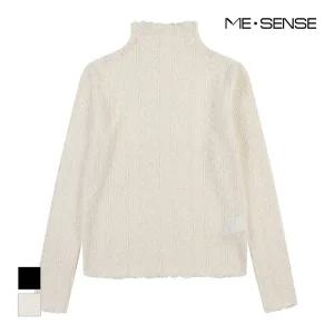 [미센스] 레이스 반목넥 니트_MB3ZKNM317Z