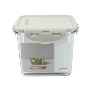 스테커블 직사각 850ml 그레이 LBF808밀폐용기 보관 음식 주방 플라스틱 용품 실리콘패킹뚜껑 전자레인지사