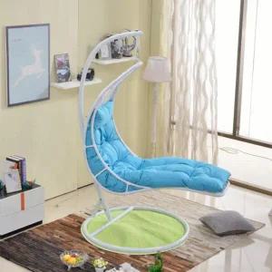 [아트박스]/위드마켓 1인용 넝쿨 롱베드 행잉체어 (화이트)