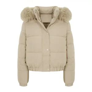 [롯데백화점]티뷰 퍼트리밍 시보리 숏패딩_V5D-CPD002