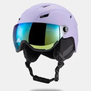 고글일체형스키헬멧 보드헬멧 장비 스키보드 스노우보드 바이저 성인 겸용 스키 헬멧 일체