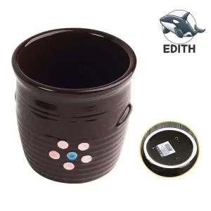 도자기 수저보관 통 깊은 입구 물빠짐 기능 물빠짐