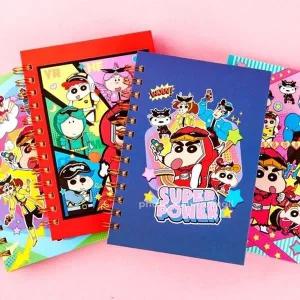 [셀러에이드]베이직 랜덤 짱구는못말려 노트 초등학생연습장 캐릭