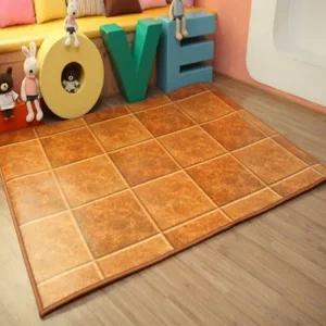 보온매트 거실 바닥 층간소음 냉기차단 카페트형 대리석 무엠보