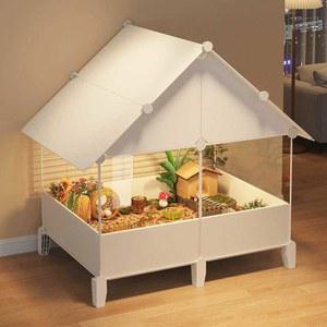 병아리 키우기 집 하우스 메추리 이동장 사육세트 미니