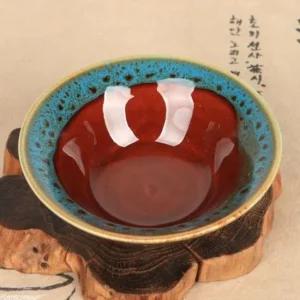 60ml 쌍화찻잔 차 대추차 홍차찻잔 찻잔 생강차잔 도자기잔 쌍화차잔 선물용 홍차컵