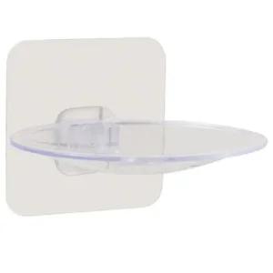 투명비누대 세면기 비누받침대 정리 비누거치대 접착식 호텔욕실용품 욕실소품 공중부양