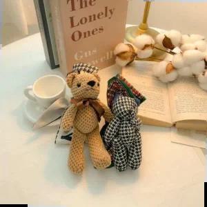 패션집게 빅 리본 집게핀 헤어핀 곰돌이 포니테일 장식