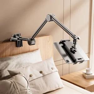 관절형 테블릿 거치대 스탠드 탁상용 침대 핸드폰 겸용 촬영용 누워서 쓰는 자바라 누워서거치대 누워서보