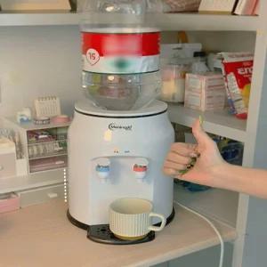 페트병 냉온수기 디스펜서 핫워터 사무용 생수 통