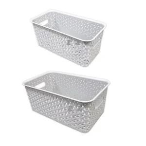 다용도 소품바구니 욕실수납바구니 1호-2호 바구니 샴푸바구니 소품정리