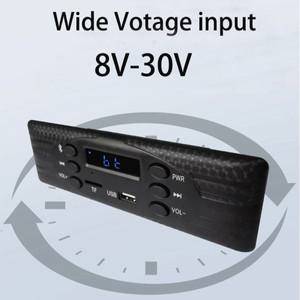 1딘 라디오 FM USB TF MP3 플레이어 블루투스 자동차 스테레오 오디오 멀티미디어 24V LED 디스플레이 Auto