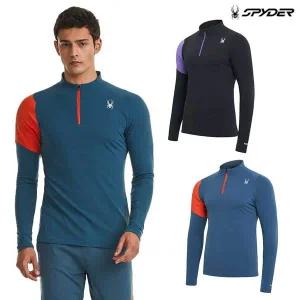 [스파이더](센텀시티점) 남성 풋볼 프로웹 하프 집업 트레이닝 롱슬리브 SPGFCNRL213M