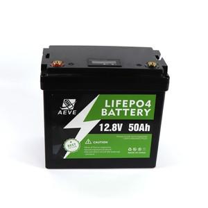 12V 50Ah 에너지 저장 배터리 호환용 팩 BMS 포함 리튬인산철LiFePO4 리튬 이온