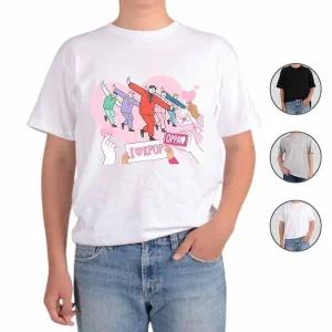 커플티 단체반팔티 가족티 세계 아동반팔티 라운