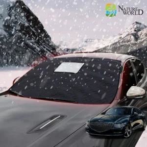 제네시스 G80  고급형 차량 성에방지커버 햇빛가리개 사계절용 앞유리 커버 덮개 맞춤형 블랙박스형 보