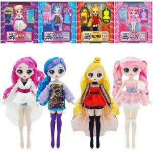 K팝 아이돌 룰루팝 더파티 에이미 티나 로즈 루시 슈퍼스타 인형 장난감