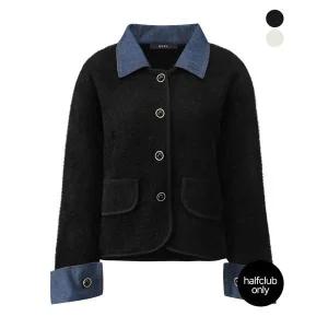 [GGPX]데님 배색 포켓 니트 가디건 GPDCK021D _P408789609