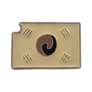 진관사 태극기 뱃지 핀타입 자석타입 키체인 열쇠고리 광복절 기념 애국 가방뱃지 골프 볼마커 