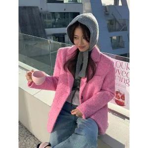 [다바걸][D&B made] 베이슈헤어자켓