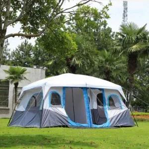 [골드스마일]캠핑온 투룸 대형 텐트 12인용 야영 사계절