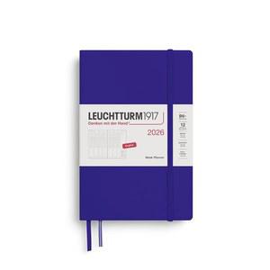 LEUCHTTURM1917 - 주간 플래너 2026, 하드커버, 페이퍼백(B6+), 잉크(2026년 1월 1일 12월 31일)