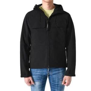 MUST IT_씨피컴퍼니 소프트쉘 더블 포켓 고글 후드자켓 블랙 12CMOW066A 005968A 999